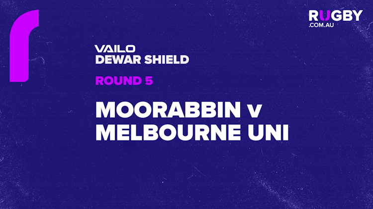 VAILO Dewar Shield Round 5: Moorabbin v Melbourne Uni