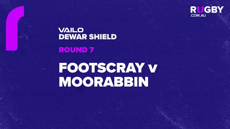 Round 7, 2024 VAILO Dewar Shield – Footscray v Moorabbin