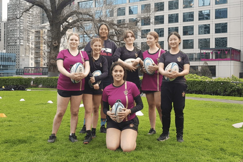 Cattermole Cup players from Haileybury College are ready to go!