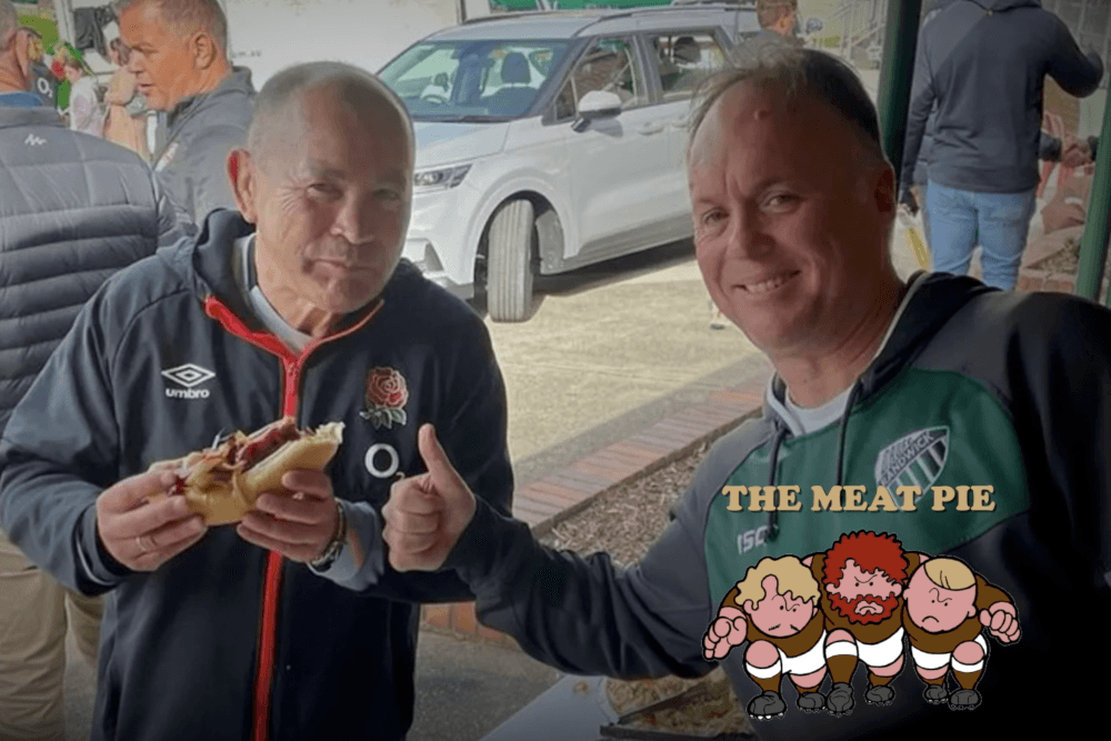 Eddy knows a good Meat Pie when he sees one