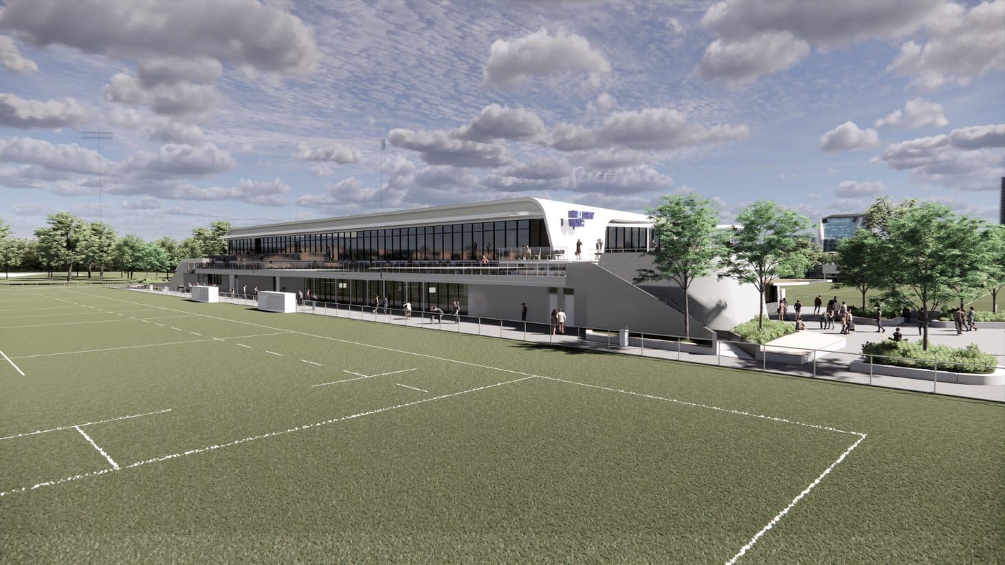 The Centre of Excellence will include three Rugby fields
