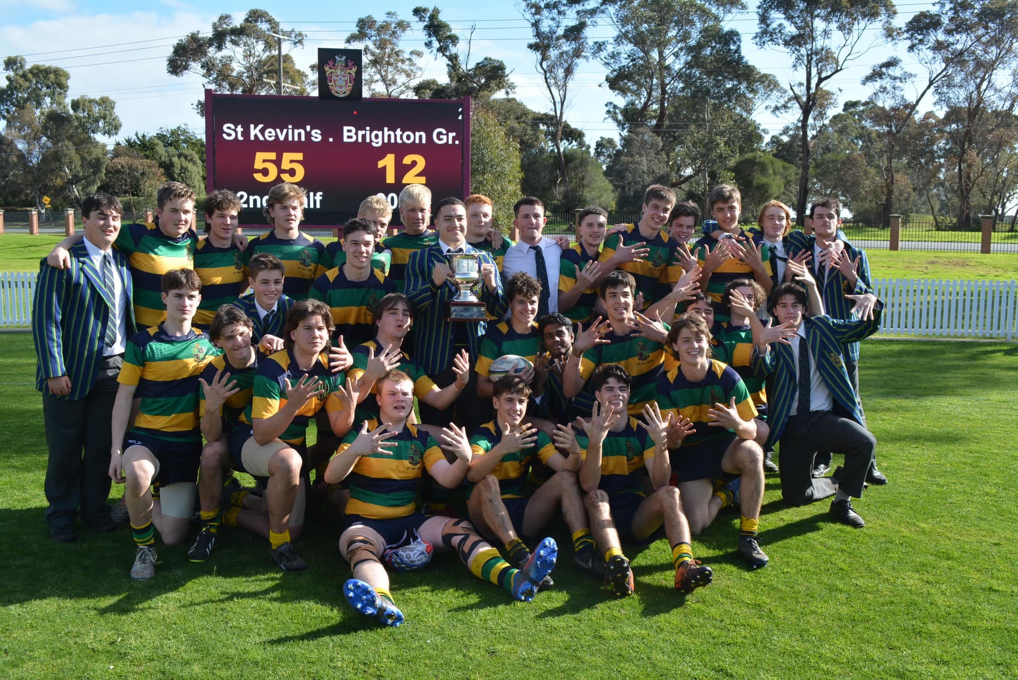 St Kevins College - 2022 1st XV Premiers