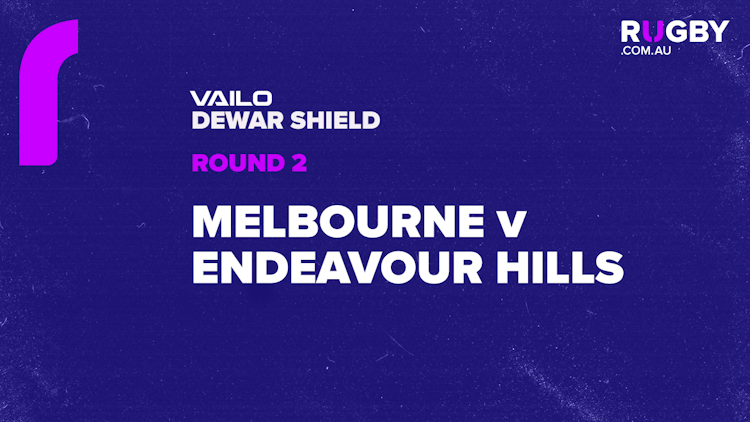 Round 2, 2024 VAILO Dewar Shield – Melbourne v Endeavour Hills