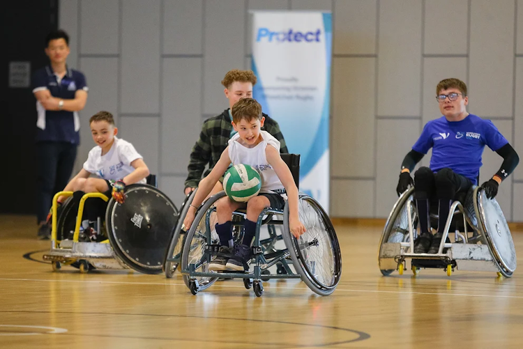 Junior Wheelchair Rugby Program