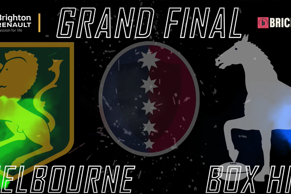 2019 Brighton Renault Dewar Shield Grand Final - Melbourne v Box Hill